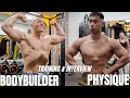 Bodybuilder Trains With Physique Athlete | Full Workout + Interview