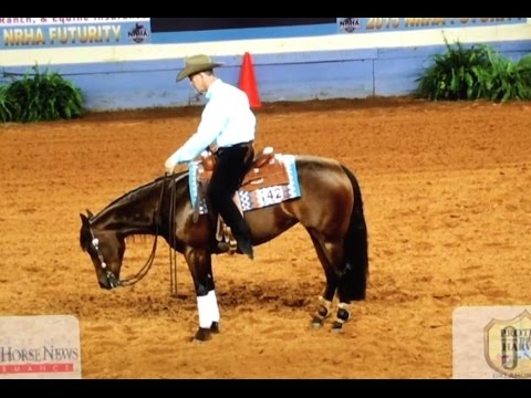 John Irish Performance Horses at Futurity 2015 riding Chicslikeblingbling