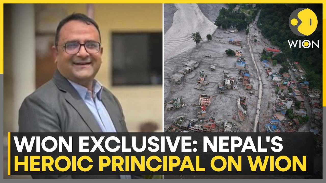 Nepal's Principal Responsible For Saving 1,643 School Students Speaks To WION