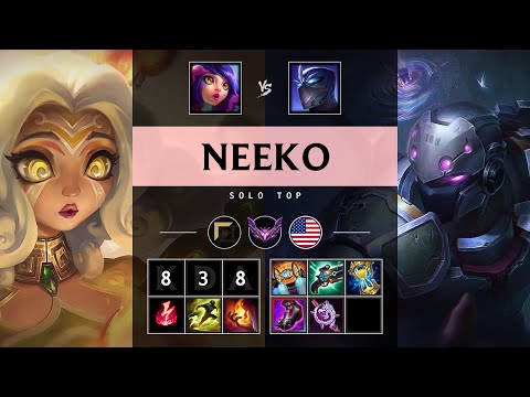 Neeko Top vs Shen - NA Master Patch 25.09