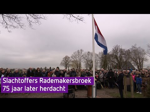 Executies Rademakersbroek bij Varsseveld herdacht