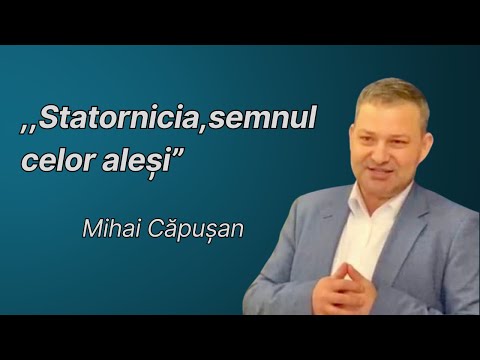 Mihai Căpușan | LIVE | Statornicia, semnul celor aleși -Matei 24:13