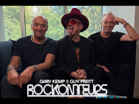 Rockonteurs at the Design Museum - Boy George chats to Gary Kemp & Guy Pratt