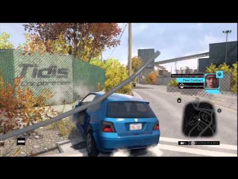58 Watch Dogs Realistic Walkthrough HD PS3 (Way Off The Grid 1/2)