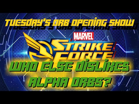 Marvel Strike Force: Orb Opening Tuesday 1/14/20 - Red Star, Alpha Orbs and More