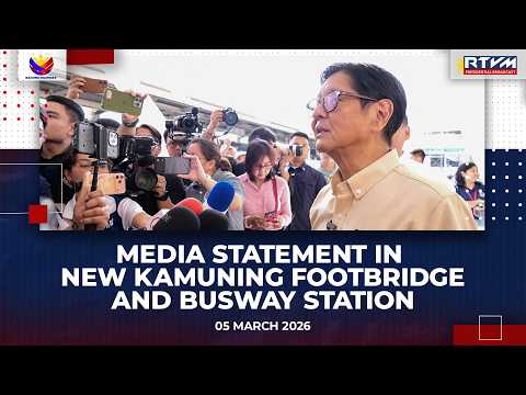 Media Statement at the New Kamuning Footbridge and Busway Station 03/05/2026