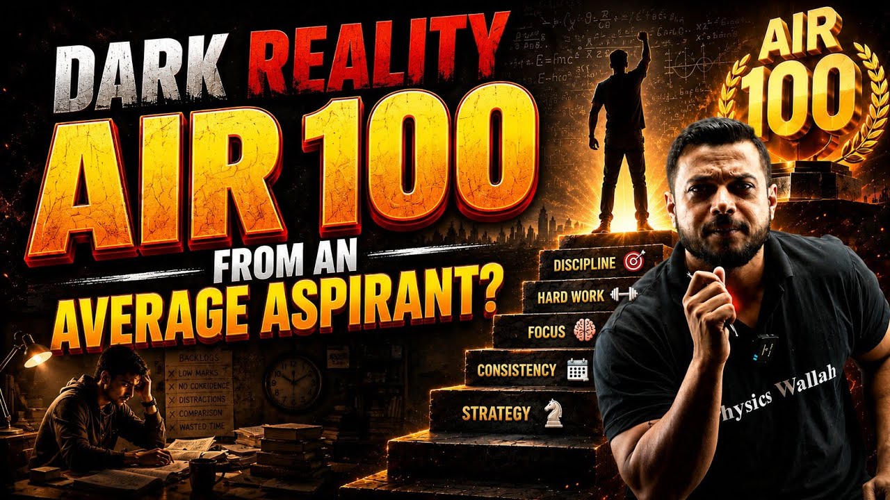 The Dark Reality of IIT-JEE-NEET Prep⚡ (Don't Ignore This)|Rajwant Sir Hard Hitting Advice Students|