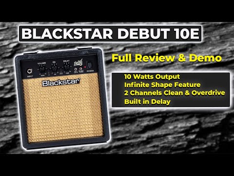 Blackstar Debut 10E 10-Watt 2x3" Guitar Combo 2021 - Present - Black image 5