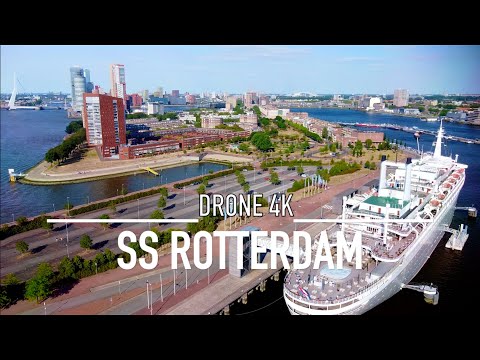 SS ROTTERDAM Drone 4K Katendrecht Holland Ultra HD