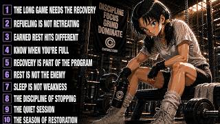The Discipline Of Rest ⚡ | Gym Motivation Rap Rock Playlist 2026