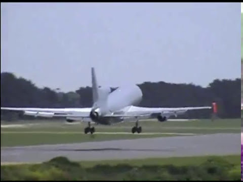 Lockheed L-1011 Tristar at Raf St Mawgan