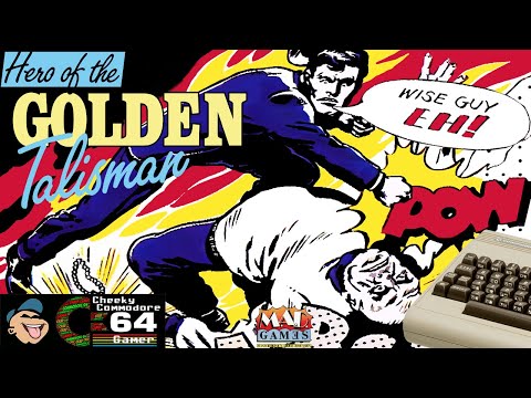 HERO OF THE GOLDEN TALISMAN – Commodore 64 (1985) | Classic Labyrinth Adventure by Mr Chip