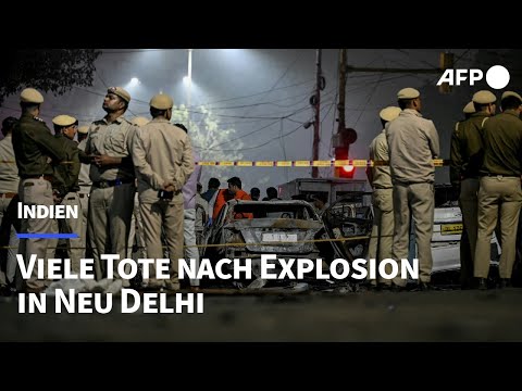 Indien: Explosion erschüttert Zentrum Neu-Delhis | AFP