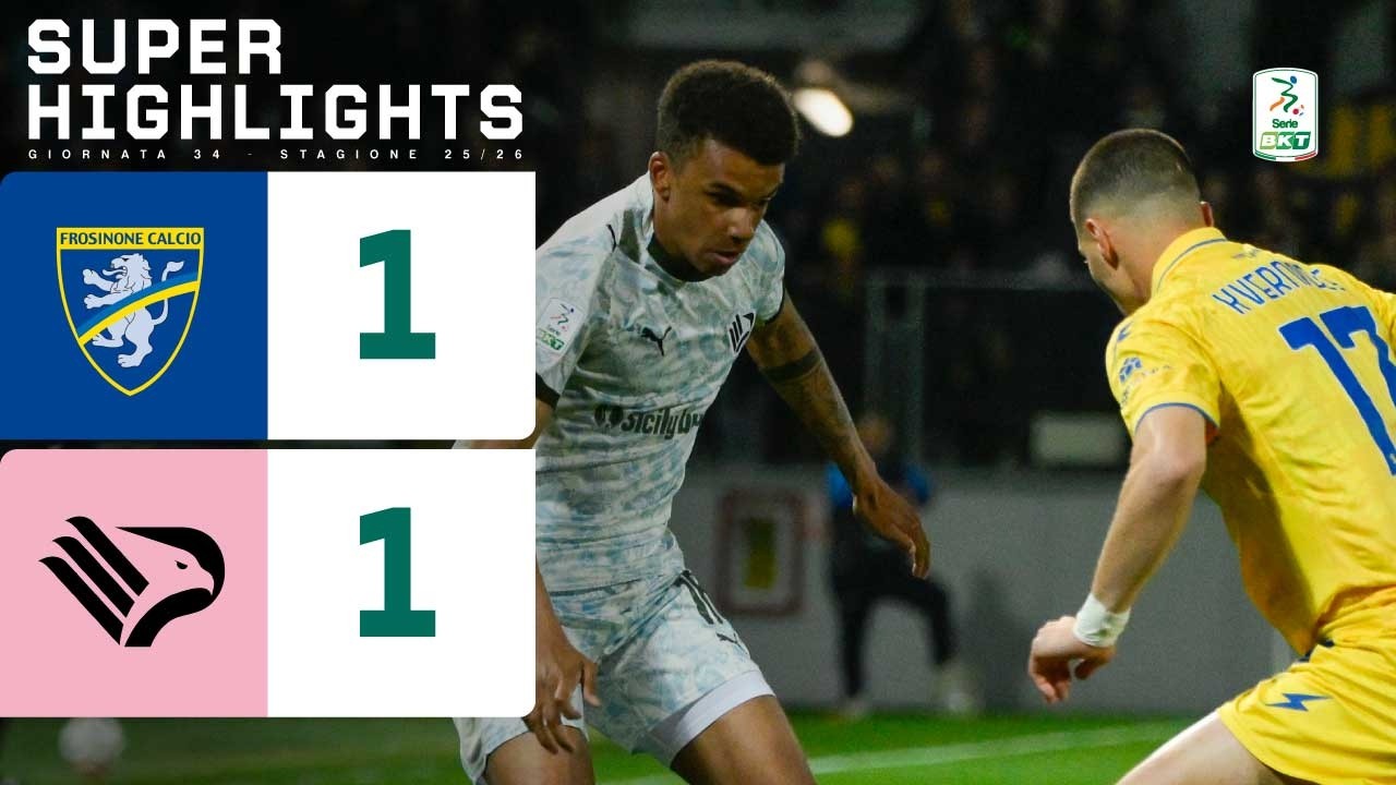 Frosinone vs Palermo Highlights