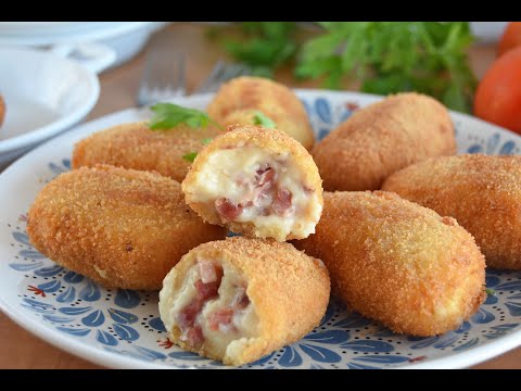 Croquetas caseras de jamón