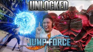 How to UNLOCK all Characters in JUMP FORCE PS4 / All Character Gameplay