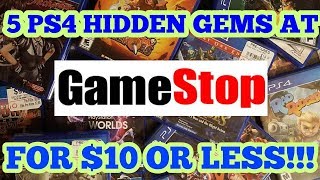 AWESOME PS4 HIDDEN GEMS - $10 OR LESS AT GAMESTOP  !!!