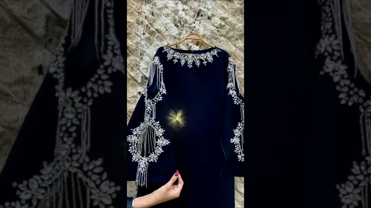 Velvet viral dress designs #partywear #viraldressdesign