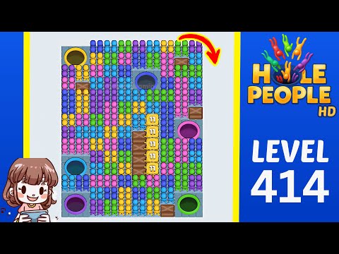Hole People Level 414 Solution Walkthrough