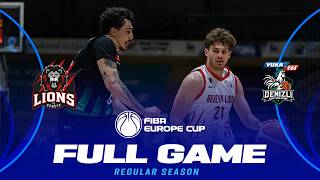 Lions de Geneve v Yukatel Denizli Basket | Full Basketball Game | FIBA Europe Cu