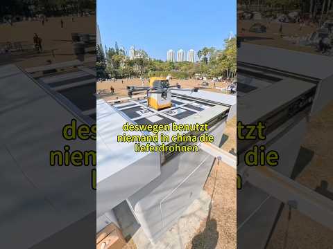 Virale Lieferdrohnen: Wieso keiner in China sie nutzt👀