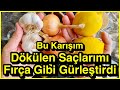 Saç Gürleştiren Doğal Karışım-En Hızlı Saç Uzatma Yöntemi