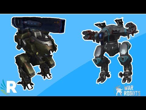 War Robots-Test Server: Bulwark and Raven (New Bots)