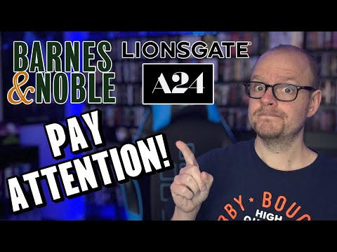 MASSIVE Bluray And 4K Sale Over At BARNES And Noble! | Lionsgate, A24, And VESTRON Video Titles!