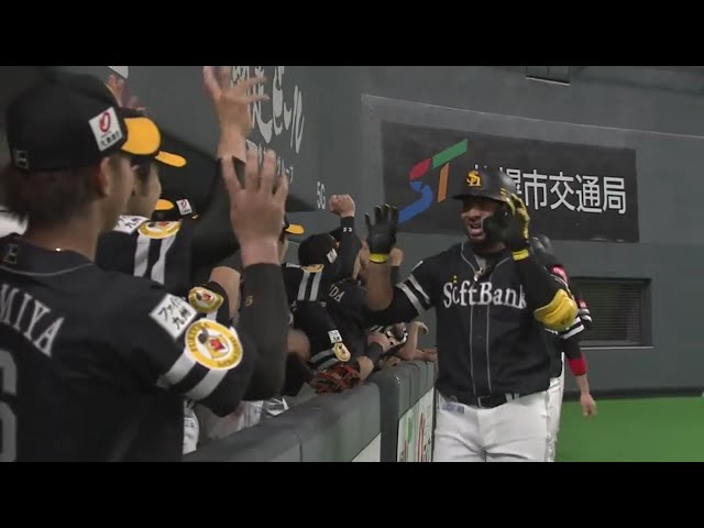 【1回表】豪快な一発!! ホークス・バレンティンの先制3ランとなるバースデーアーチ!! 2020/7/2 F-H