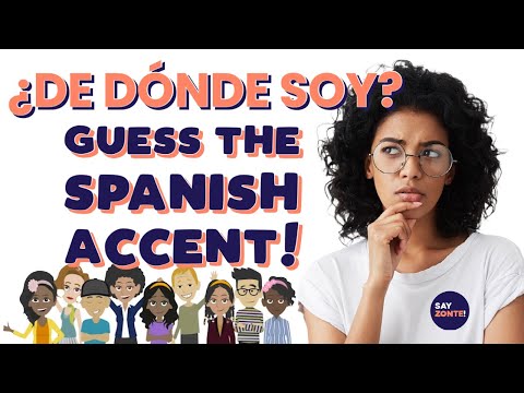 Spanish accents from different countries: Can you guess it right? #spanishlanguage
