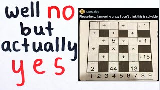 wait, is this math puzzle even possible