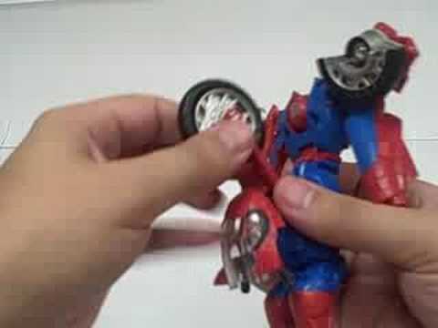 Marvel Transformers Crossovers Spider-Man