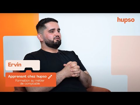 Témoignage d'Ervin, en formation Gestionnaire Comptable et Fiscal avec hupso