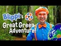 Blippi Great Green Adventure Movie Educational Videos For Kids