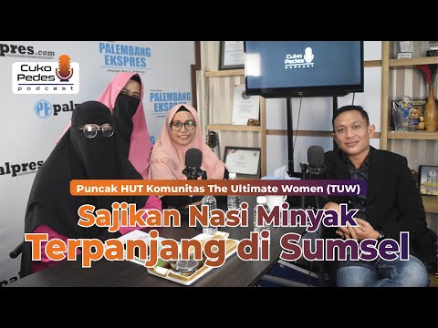 Sajikan Nasi Minyak Terpanjang di Sumsel