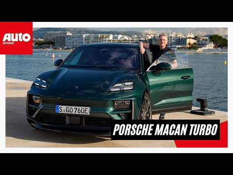 Porsche Macan (2024): Elektrisierend und als Turbo mehr Sportwagen als SUV | AUTO ZEITUNG