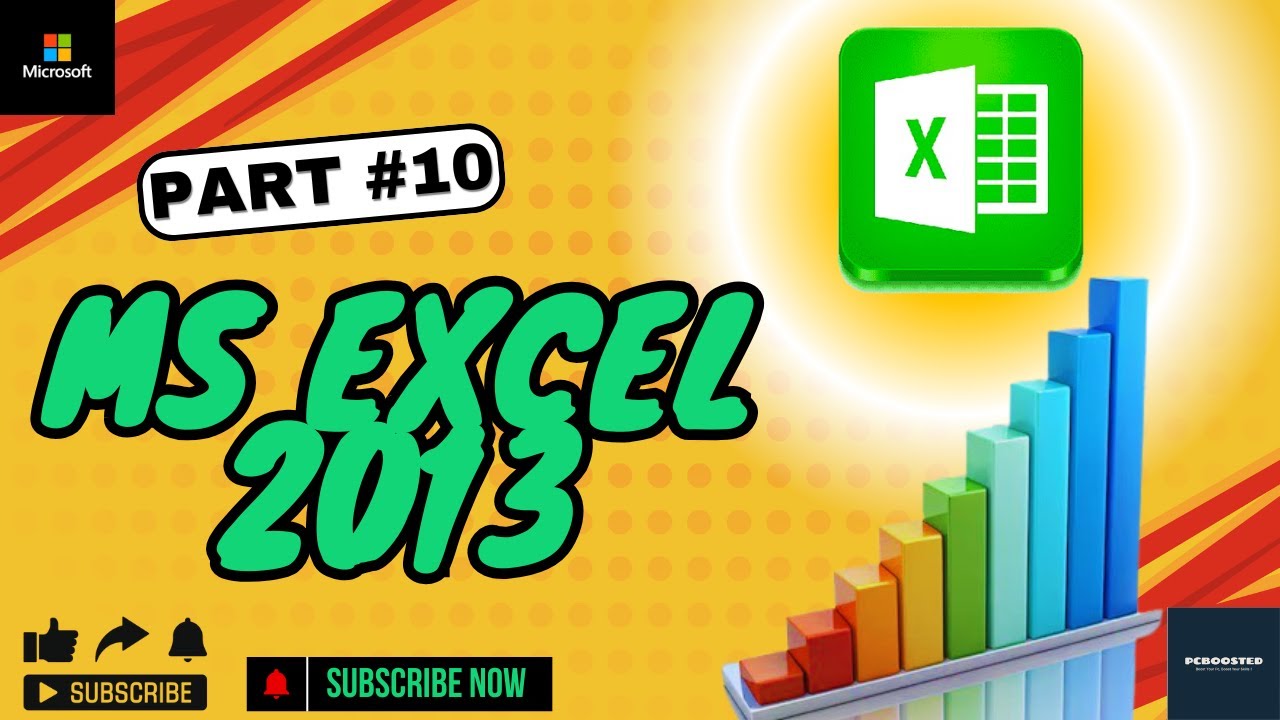Excel 2013 Charts Tutorial | Master Data Visualization in Minutes!