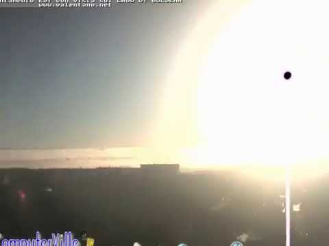 Timelapse Lago di Bolsena visto da Valentano (VT)