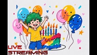 折角だし雑談配信しようと思ったんです！誕生日おめでとうの意味を込めて