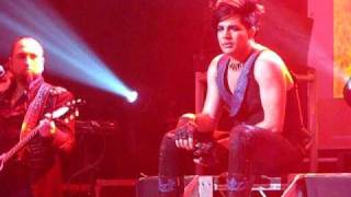 Adam Lambert - Whole lotta love - Amsterdam, 20/11/2010