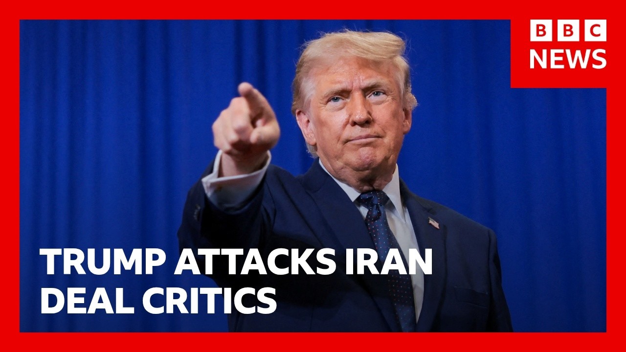 Trump calls critics of his potential Iran deal 'losers' | BBC News