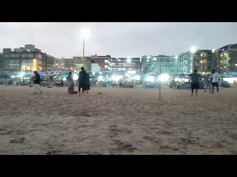 evening Puri beach