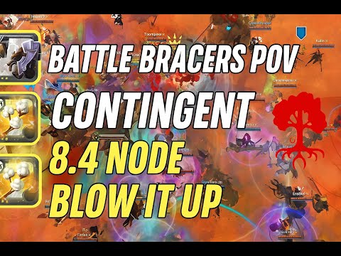 Battle Bracers POV - Contingent vs Ka-chow vs Scourge of God - 8.4 Node ZvZ