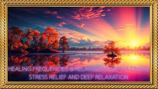 Screensaver Healing Frequencies & Relaxing Music | Ultimate Stress Relief and Deep Relaxation