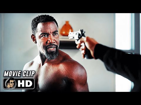 Michael Jai White Destroys Gangsters Scene | TROUBLE MAN (2025) Exclusive Movie CLIP HD