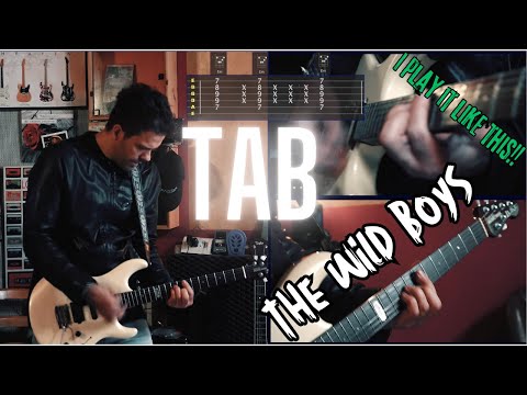 The Wild Boys Guitar Tab | Duran Duran Cover | Preset Fractal