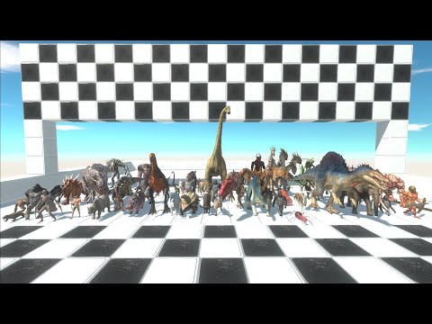 All Units Survival Speed Race - 25 Will Survive Rest Will Die - Animal Revolt Battle Simulator