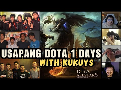 USAPANG DOTA1 DAYS | NAGREMINISCE AT LAUGHTRIPAN WITH KUKU, GABBI, ARMEL, JAU AND KUKUYS.