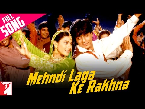 Mehndi Laga Ke Rakhna Song | Dilwale Dulhania Le Jayenge | Shah Rukh Khan, Kajol | Lata, Udit | DDLJ