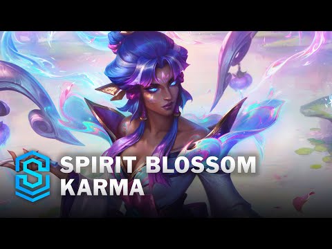 Spirit Blossom Karma Skin Spotlight - League of Legends